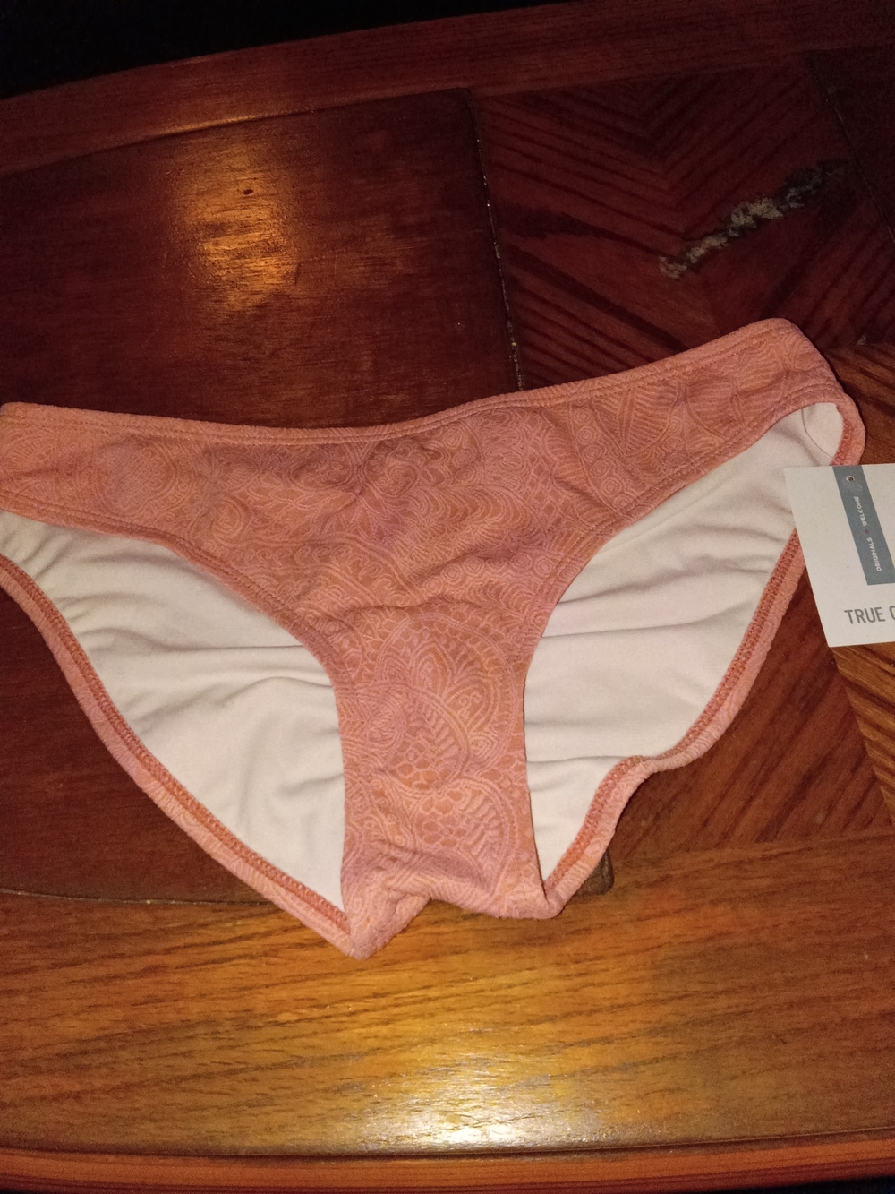 True Craft Peach-Pink Bikini Bottoms